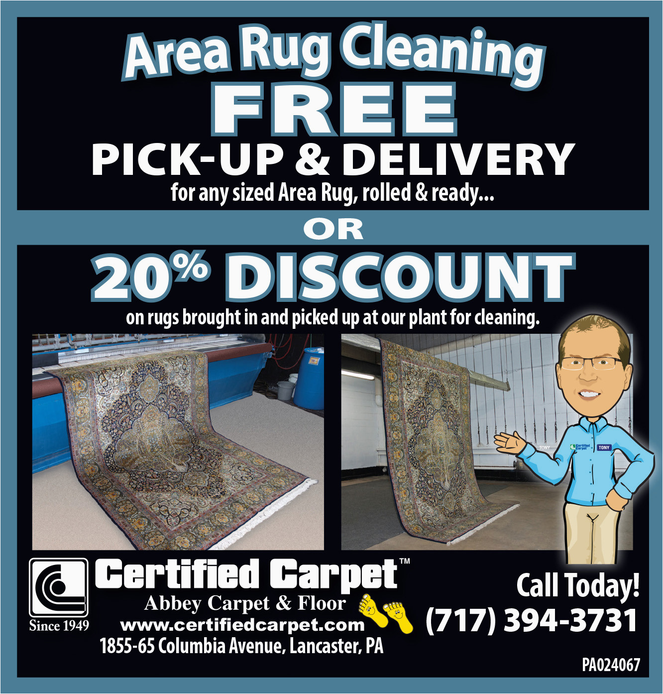 Area Rug Cleaning Pickup and Delivery area Rug Cleaning – Lancaster, Pa – Certified Carpet