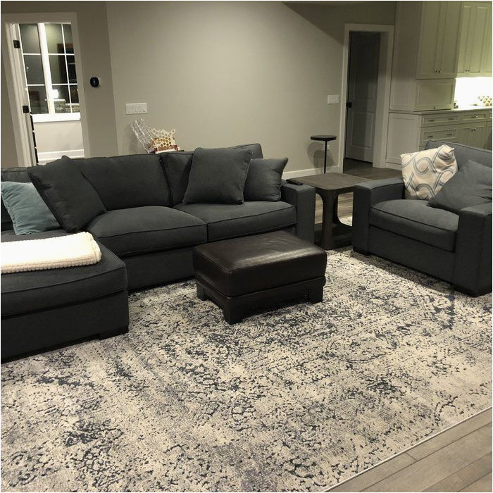 Area Rugs that Go with Dark Grey Couch Abbeville Gray/navy Blue area Rug & Reviews Joss & Main Oturma …