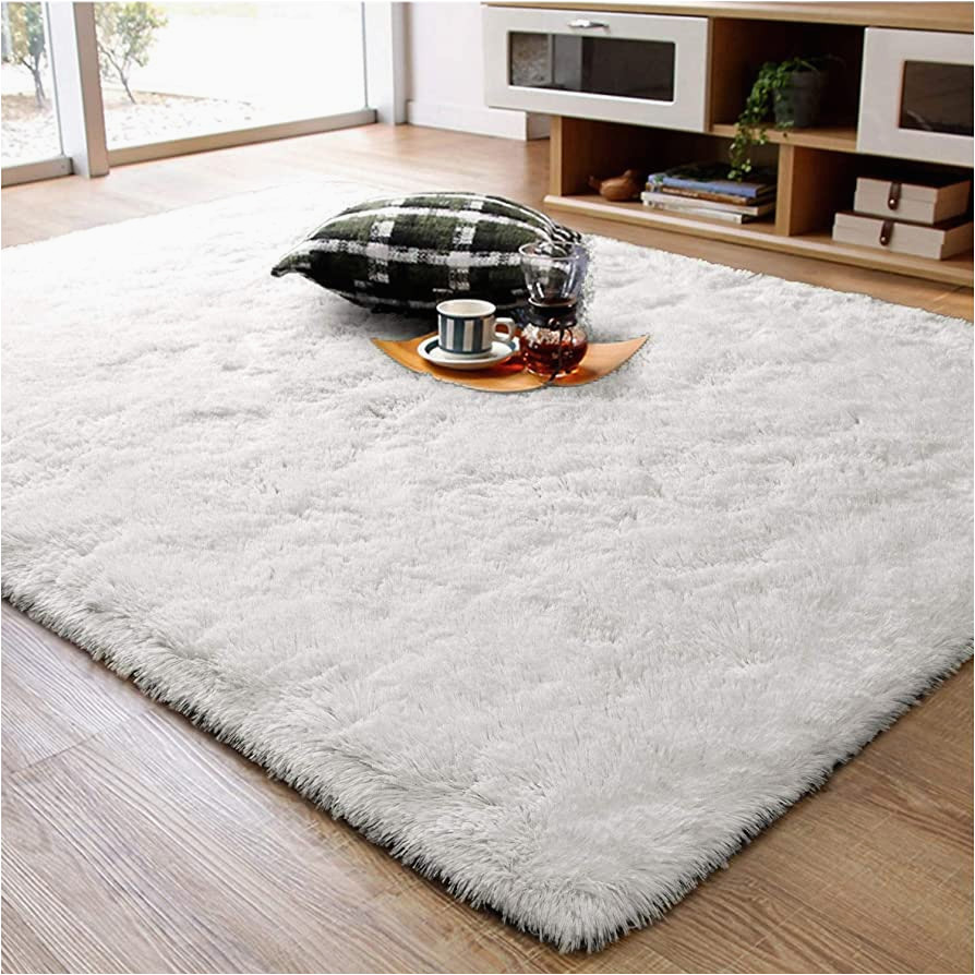 Extra Large soft area Rugs Ompaa Fluffy Rug, Super soft Fuzzy area Rugs for Bedroom Living Room – 5′ X 8′ Large Plush Furry Shag Rug – Kids Playroom Nursery Classroom Dining …