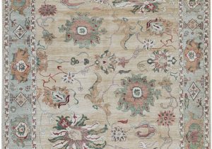 10 by 13 area Rugs E Of A Kind Hand Knotted Ziegler Green 10 X 13 9" Wool area Rug