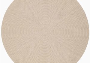 10 Feet Round area Rugs Beige Rug Braided solid Color, 10-foot Round soft Kids/nursery Carpet