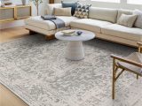 10 X 10 area Rugs Cheap Artistic Weavers Janine Vintage Medallion area Rug,7’10” X 10’3″,grey