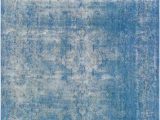 10 X 12 Blue area Rugs 10 X 13 Vintage Overdyed Blue Wool Rug