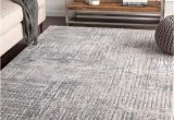 10 X 12 Gray area Rug Jolanda Grey Modern Geometric area Rug – 8'10″ X 12'4 …