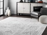 10 X 14 area Rugs Lowes Nuloom 10 X 14 Gray Indoor Distressed/overdyed Vintage area Rug