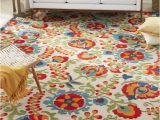 10 X 14 area Rugs On Sale Nourison Aloha Indoor/outdoor Multicolor 10′ X 14′ area Rug …