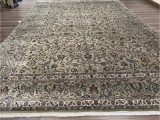 10 X 15 Foot area Rug Persian Kashan Rug 10×15 with Signature, Antique Persian Carpet 10 …