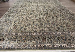 10 X 15 Foot area Rug Persian Kashan Rug 10×15 with Signature, Antique Persian Carpet 10 …