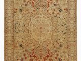 10 X 17 area Rugs One-of-a-kind Hand-knotted 1970s 10’10” X 17’3″ area Rug In Beige/red