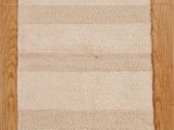 100 Cotton Reversible Bath Rugs Verne Wide Cut Rectangle Cotton Reversible Striped Bath Rug