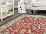 10×10 area Rugs Near Me Traditional Hand Tufted Wool area Rug 10×10 oriental Red Beige Carpet
