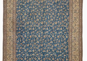 10×14 area Rugs On Sale Persian Nain 10×14 Blue Ivory Wool area Rug – oriental Rug Mart Inc