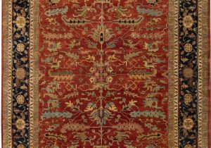 11 by 15 area Rugs E Of A Kind Heriz Hand Knotted 11 11" X 15 Wool Red area Rug