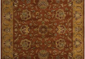 11 by 15 area Rugs Safavieh Heritage Collection Hg820a Handcrafted Traditional oriental Red and Natural Wool area Rug 11 X 15