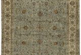 11 X 17 area Rugs E Of A Kind Aberdeen Handwoven 11 7" X 17 5" Wool Blue Beige area Rug