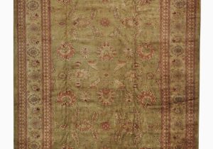 12 by 18 area Rugs 12 X 18 Oushak Light Green Wool area Rug