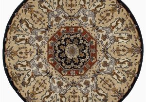 12 Foot by 12 Foot area Rugs Tara Henri Black 12 Ft. X 12 Ft. Round area Rug