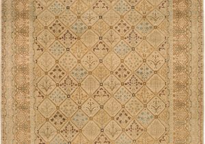 12 Ft by 12 Ft area Rugs Due Process Stable Trading Kandahar Joshegan Sand & Gold