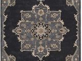 12 Ft by 12 Ft area Rugs Jaipur Rugs Helda Handmade Medallion area Rug In Gray and