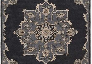 12 Ft by 12 Ft area Rugs Jaipur Rugs Helda Handmade Medallion area Rug In Gray and