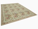 12 X 17 area Rugs One-of-a-kind Hand-knotted 1960s 12’1″ X 17’2″ area Rug In Beige