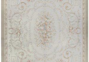 12 X 18 area Rugs for Sale European Aubusson Rug, Wool – 12′ X 18′ (n208)