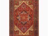 12 X 18 area Rugs for Sale Pasargad Home Heriz Wool area Rug-12′ 5″ X 18′ 4″, Red