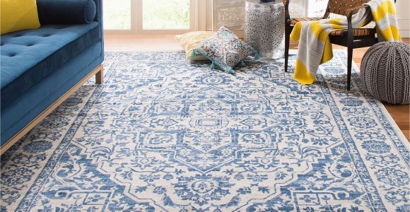 12 X 18 area Rugs for Sale Safavieh Brentwood Collection 12′ X 18′ Navy / Light Grey Bnt832m Medallion Distressed Non-shedding Living Room Bedroom Dining Home Office area Rug