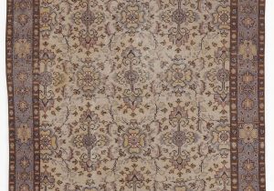 12 X 20 area Rugs Purple Brown Turkish Vintage area Rug 5 3" X 9 5" 63 In X 113 In