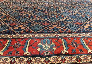 13 X 16 area Rugs Oversize Persian Tabriz 13×16 Blue Wool area Rug Turco Persian