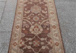 16 X 20 area Rugs Chobi Brown Runner Hand Knotted 2 9" X 19 4" area Rug 700