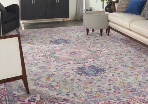18 X 18 area Rug Nourison Passion Persian Light Grey/pink 12′ X 18′ area Rug, (12×18)