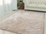 2 Inch Pile area Rug Romance Collection 2 Inch Pile Large Shag area Rug Beige