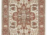 2 X 6 area Rugs E Of A Kind Templeton Handwoven 6 2" X 9 4" Wool Red Beige area Rug