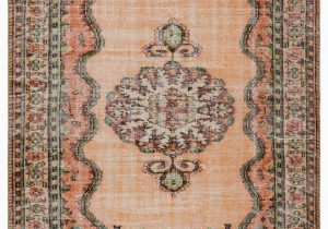 2 X 8 area Rugs Turkish Vintage area Rug 6 2" X 8 5" 74 In X 101 In