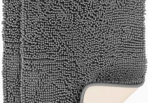 20 X 30 Bathroom Rug Magnificent 2 Pack Shaggy Bath Mat 30 X 20 Inch Chenille Bathroom Rug Mat Ultra soft & High Absorbent Grey