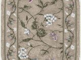 20 X 34 area Rug Brumlow Mills butterfly Floral area Rug for Kitchen Living Room or Home Accent Carpet 20"x34" Opal