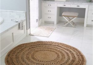 24 Round Bath Rug the Round Jute Rug that Looks Good Everywhere the