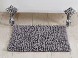 24 Square Bath Rug Better Trends Loopy Chenille Square Bath Rug 24" Grey