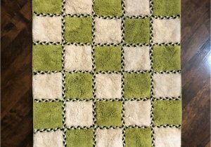 24 Square Bath Rug Mackenzie Childs Covent Square Courtly Check Bath Mat Kitchen Rug 24”x 36”