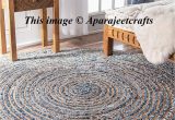 3 Foot Round area Rugs Rug Premium Jute area Rug 3×3 Feet Round Rug