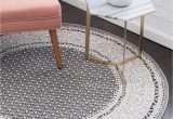 3 Foot Round area Rugs soho Gray 3 Ft Round area Rug In 2020