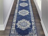 3 X 10 area Rug Nourison Grafix Persian Navy Blue 2’3″ X 10′ area Rug, Easy Cleaning, Non Shedding, Bed Room, Living Room, Dining Room, Kitchen (2×10)