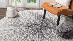 3 X 3 Round area Rugs Safavieh Evoke Collection 3′ X 3′ Round Black/ivory Evk228k Abstract Burst Non-shedding Dining Room Entryway Foyer Living Room Bedroom area Rug