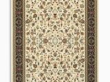 3 X 7 area Rugs Kashan Alabaster Black area Rug