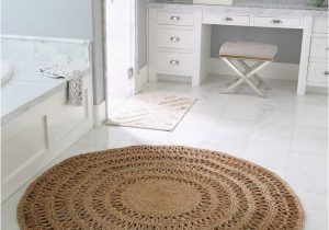 30 Inch Round Bath Rug the Round Jute Rug that Looks Good Everywhere the