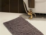 30 X 30 Bath Rug Buy 50 X 30 Grey Saffron Fabs Cotton and Microfiber