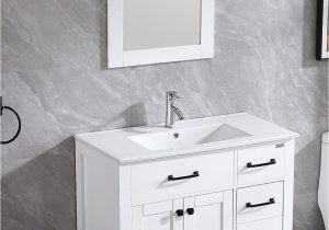 36 X 36 Bathroom Rug Dzerun 36 Single Bathroom Vanity Set with Mirror