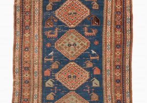 3ft X 4ft area Rug Caucasian Persian Antique Carpet