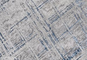 3ft X 5ft area Rug Slant Modern Abstract Gray Blue 3 Ft X 5 Ft area Rug